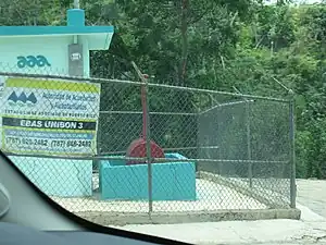 Puerto Rico Aqueducts and Sewers Authority in Unibón, Morovis