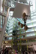 Space Trumpet in Unilever House, London.