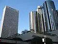 Union Bank Plaza and the Westin Bonaventure