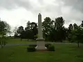 Monument on a cloudy day