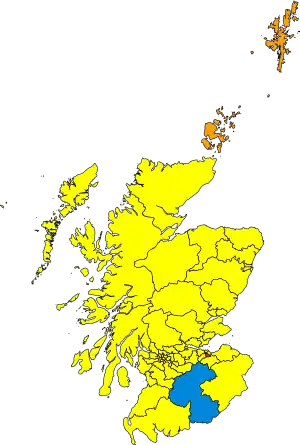 2015 election results in Scotland