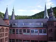 Main building roof