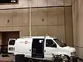 NinjaTel Van in vendor room of DEF CON 20