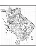 Unofficial Map of the City of Manila produced by the City Planning and Development Office