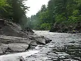 Canoers on Upper Magnetawan River