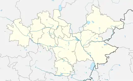 2013–14 Ekstraklasa is located in Upper Silesian Industrial Region