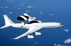 USAF Boeing E-3 Sentry.