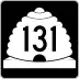 State Route 131 marker