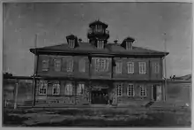 Aleksandrovskaya Prison in Alexandrovsk-Sakhalinsky in 1903