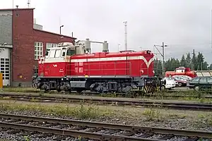 tA VR Class Dv12 diesel–hydraulic locomotive