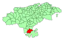 Location of Valdeprado del Río