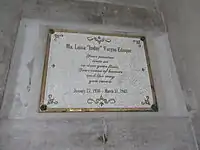 Maria Luisa Inday Vargas Eduque tomb