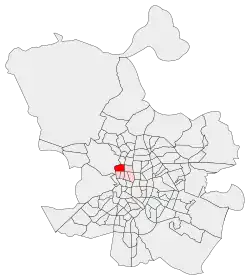 Location of Vallehermoso