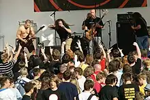 Vallenbrosa performs at the 2008 Butserfest in East Hampshire, UK