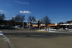 Central Ave and Main Street in Valley City