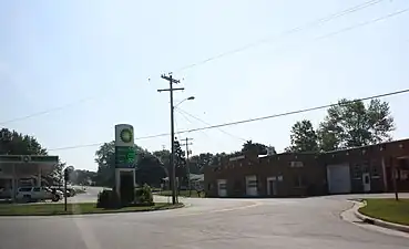 Split of County Trunk Highway T from WIS 57