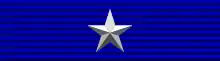 Silver Medal of Military Valor - ribbon for ordinary uniform