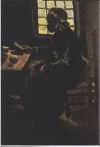 Peasant Woman Taking her Meal, 1885, Kröller-Müller Museum, Otterlo, Netherlands (F72)