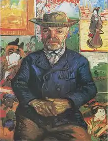 Portrait of Père Tanguy, The second painting of Père Tanguy1887-88Private collection of Philip Niarchos or Tate Gallery, London (F364)