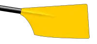 Image showing the rowing club's blade colours