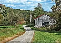 Vanaka Bank Road west of Camp