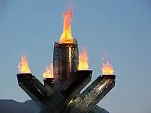 Public cauldron of Vancouver 2010