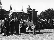 Image 24Vaps Movement meeting in Pärnu, Artur Sirk speaking (from History of Estonia)