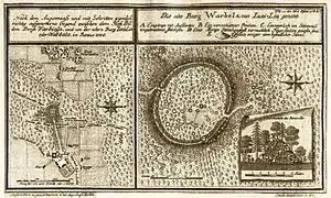 Image 28Map of Varbola Stronghold by L. A. Mellin (from History of Estonia)