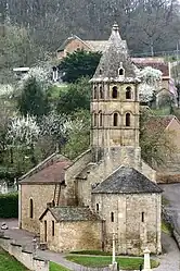 The church in Vareilles