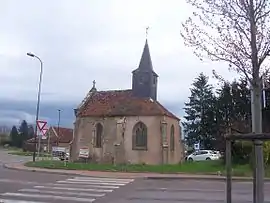 The church in Varennes-sous-Dun