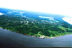 Aerial view of Vasilsursk