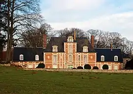 The chateau in Vauchelles-lès-Domart