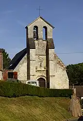 The church in Vauchelles-lès-Authie