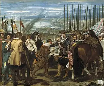 Diego Velázquez, The Surrender of Breda, 1635, oil on canvas, Museo del Prado, Madrid