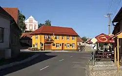 Municipal office in the village centre