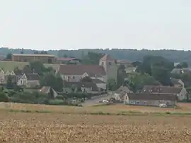 A general view of Vendières