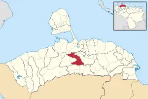 Location in Miranda