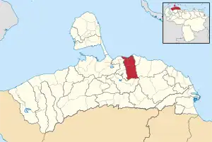 Location in Miranda