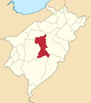 Location in Mérida