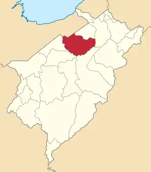 Location in Mérida