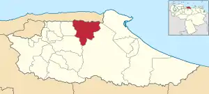 Location in Miranda