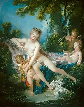 Venus Consoling Love, 1751