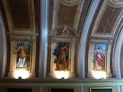 Ceiling of the dining room