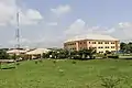 Side view of block D, multi purpose hall and Auditorium