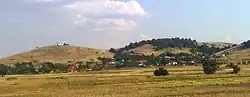 View of Veselchani from railroad Prilep-Bitola