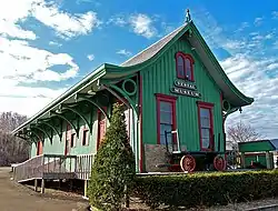 Vestal DLW station, today refashioned as the Vestal Museum (2006)