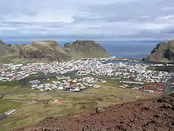 View of Vestmannaeyjabær