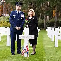 Brigadier General Jefferson J O'Donnell & Mrs Susan O'Donnell represent all prevented by covid from attending Veterans Day 2020