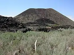 Holocene volcano, near State Route 18 south of Veyo in 2008