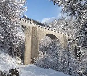 Saillard Viaduct in 2010